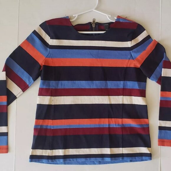 LOT OF 10 CREWCUTS JCREW GIRL TOPS TSHIRTS - VELVET STRIPES SEQUINS PLAID HEART - Picture 5 of 13